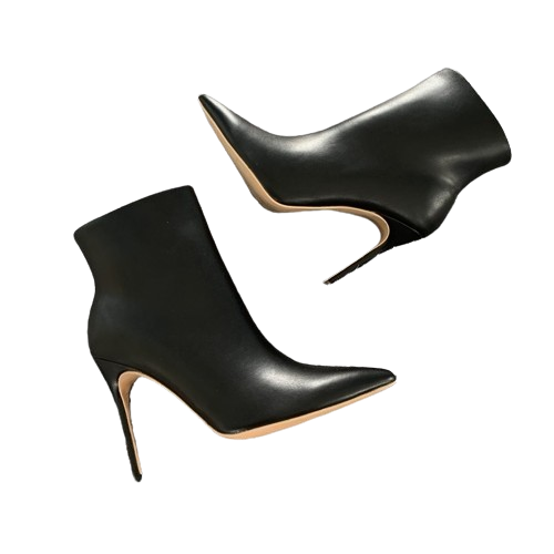 Pointed Toe Ankle Boots for Women