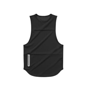 Male Casual Vest Tops Workout Gym Vest Sportswear