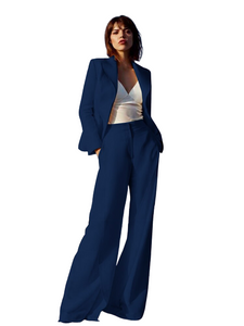 Suit Temperament Slim Business Formal Overalls Summer Custom 2-piece Set