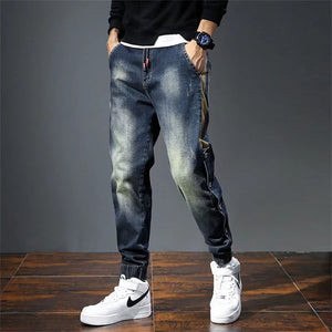Men's Jeans Harem Pants Fashion Pockets Loose fit