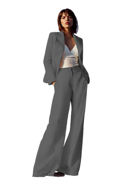 Suit Temperament Slim Business Formal Overalls Summer Custom 2-piece Set